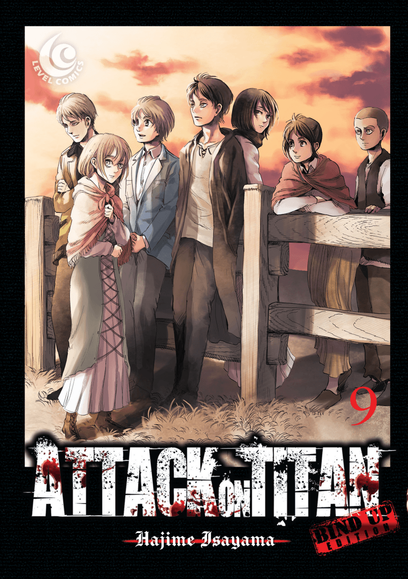 Level Comic: Attack on Titan Bind Up Edition 09