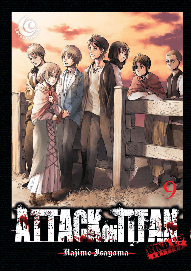 Level Comic: Attack on Titan Bind Up Edition 09