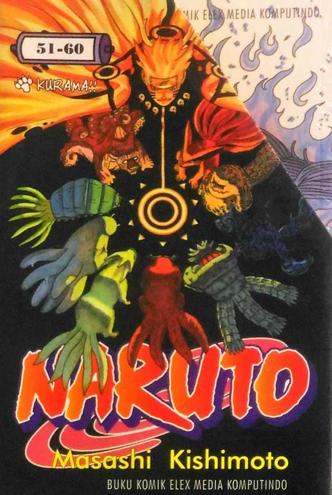 Paket Komik Naruto Volume 51-60