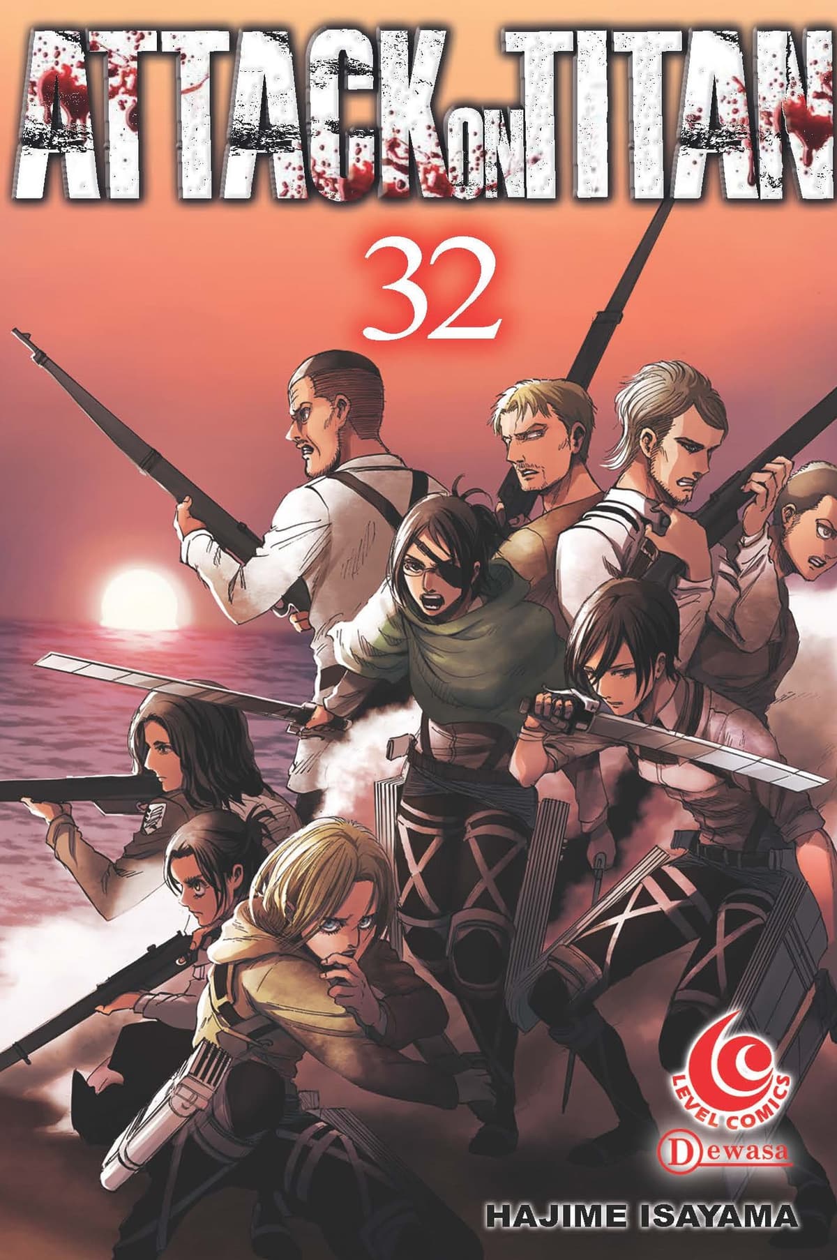 Level Comic: Attack on Titan 32