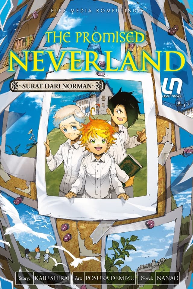 Light Novel: The Promised Neverland Surat dari Norman